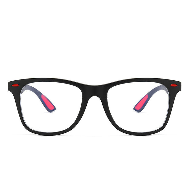 Anti-Blue Glasses Square Frame Flat Glasses Men And Women Frame Glasses