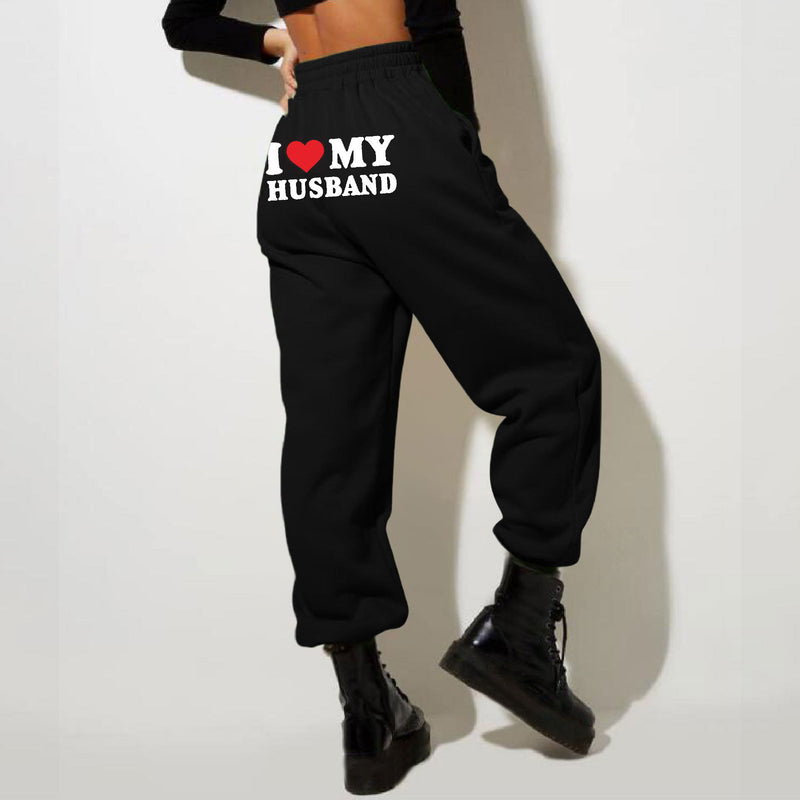 Printed Casual Sweatpants Men And Women