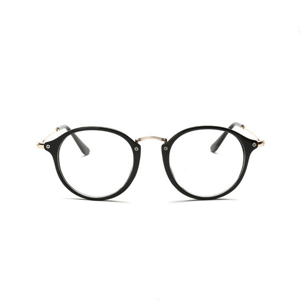 Retro Anti Blue Ray Computer Glasses Women Round Eye Glass Men Blue Light Blocking Fashion Eyewear Optical Frames