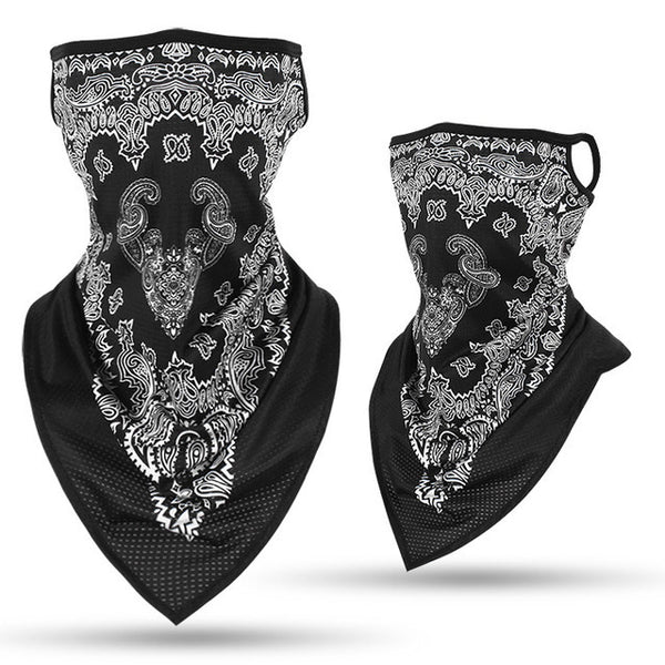 Windproof printed magic turban