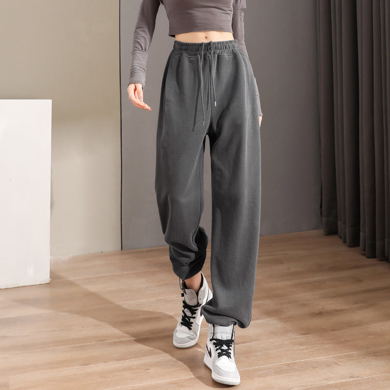 Street Fried American Loose Sweatpants Women