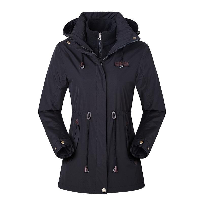 Multi-color Optional Medium And Long Jackets Outdoor Fashion Can Be Waist Warm