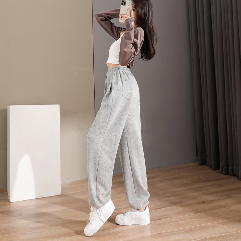 Street Fried American Loose Sweatpants Women